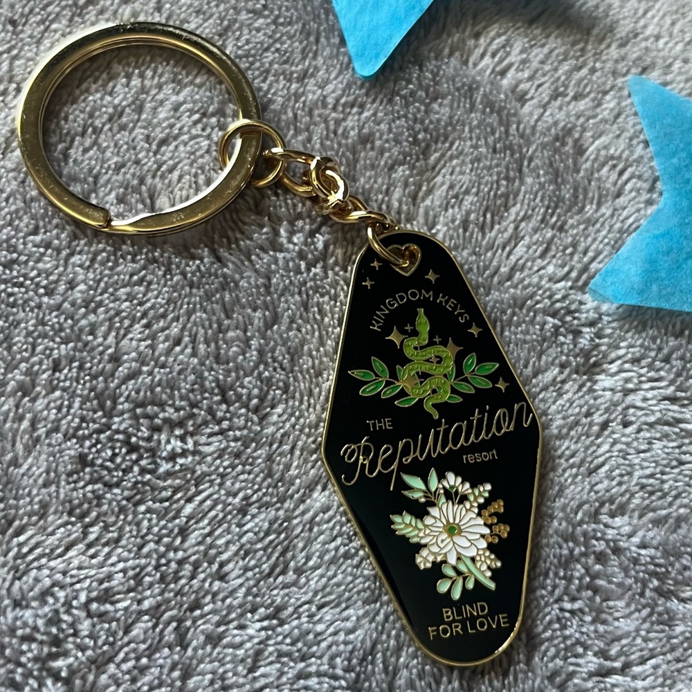 Reputation Keychain Snake Rep Taylor Swift Swiftie Gift
